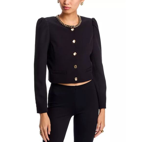 Generation Love Jackets & Blazers - Generation Love Chiara Chain Trim Jacket size M medium